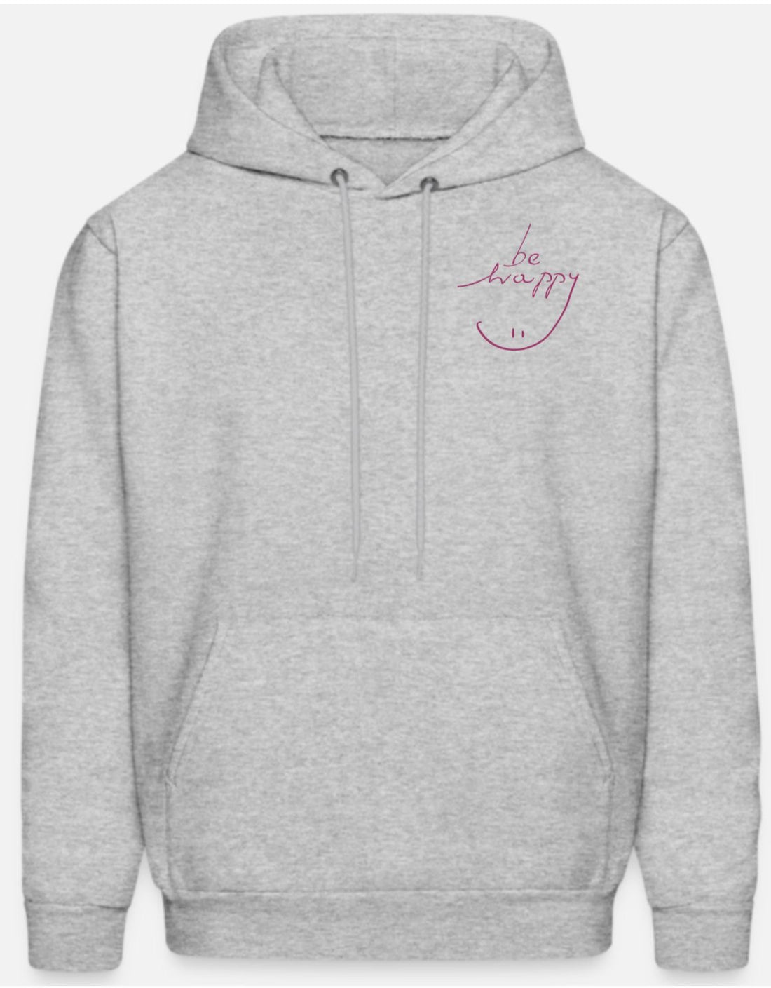 Be Happy Positive quote Embroidery Design