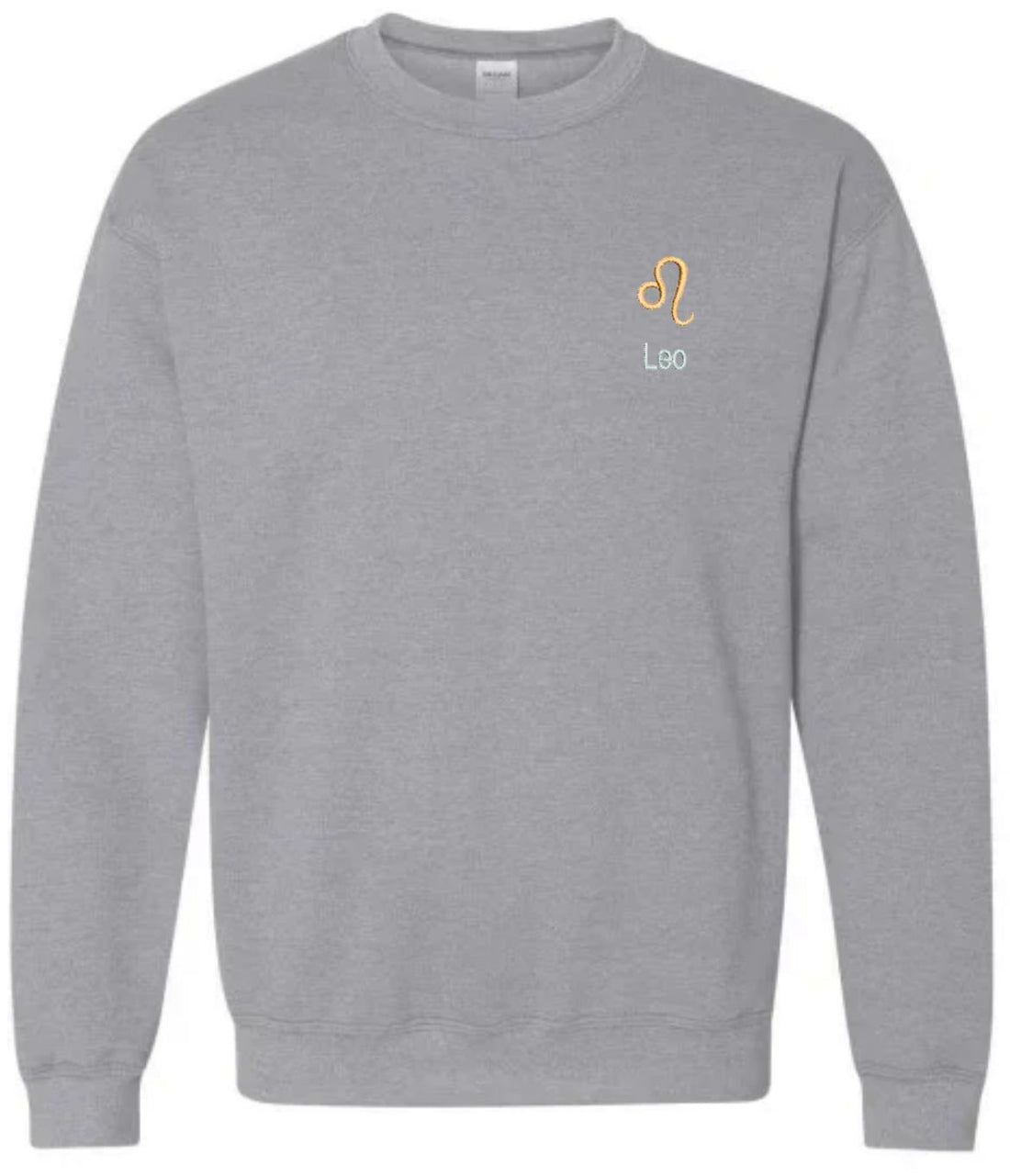 Leo Horescope Embroidery Hoodie