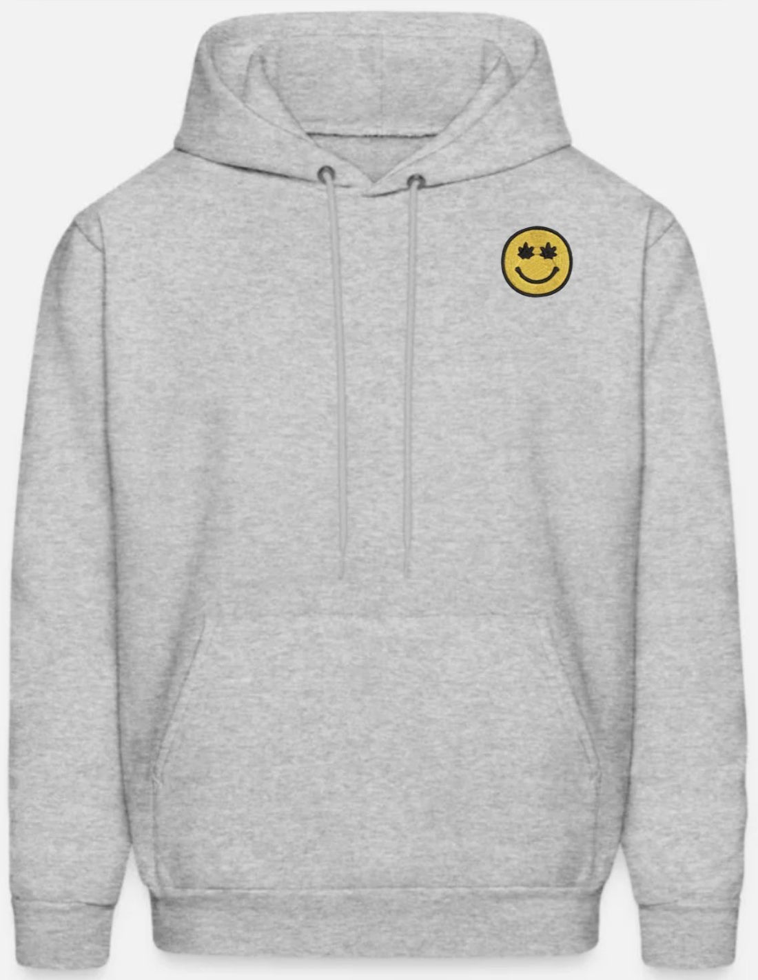 Yellow Smiley Embroidery Design