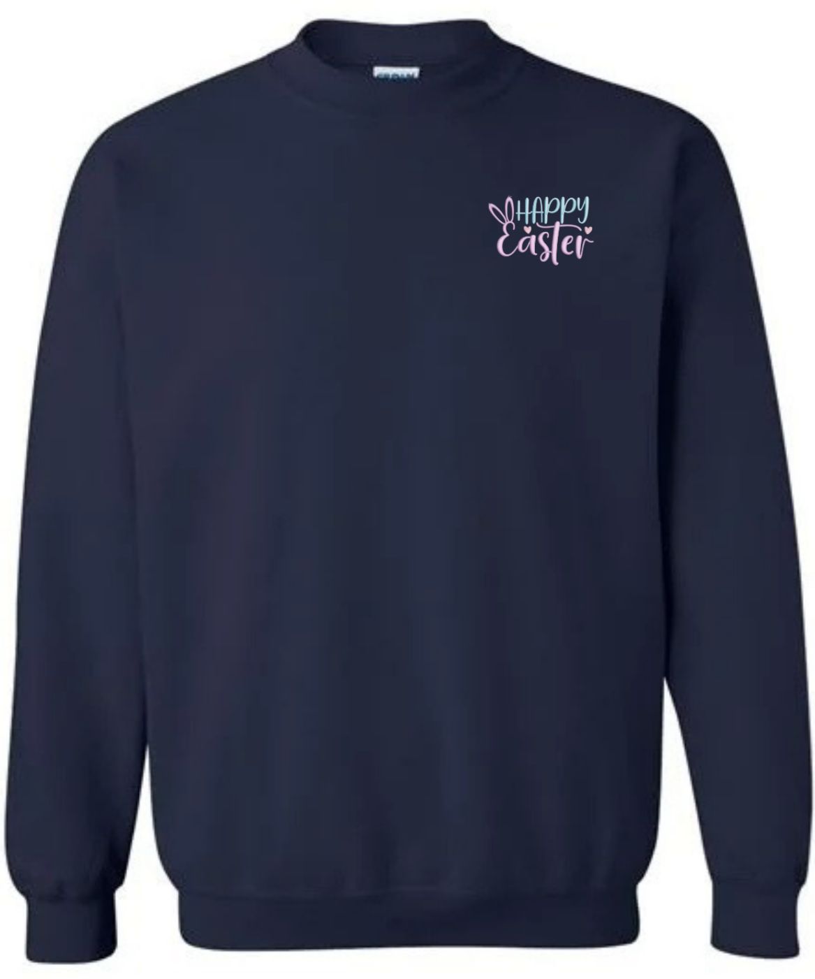 Happy Easter Embroidered Hoodie