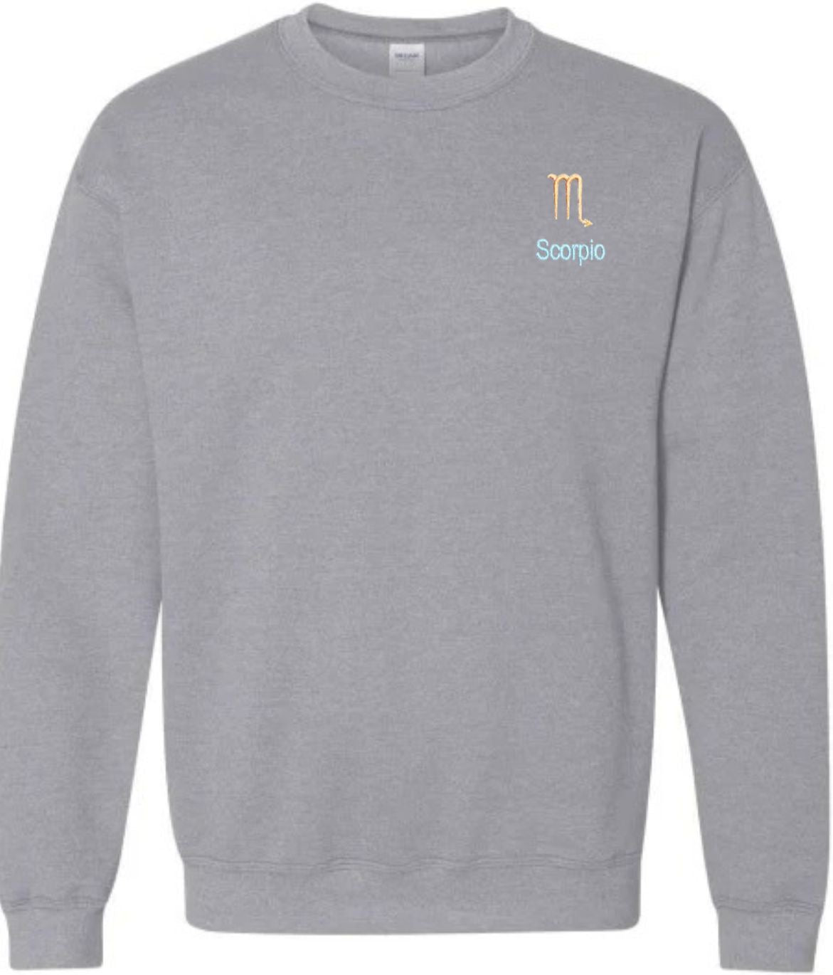 Scorpio Horescope Embroidery Hoodie