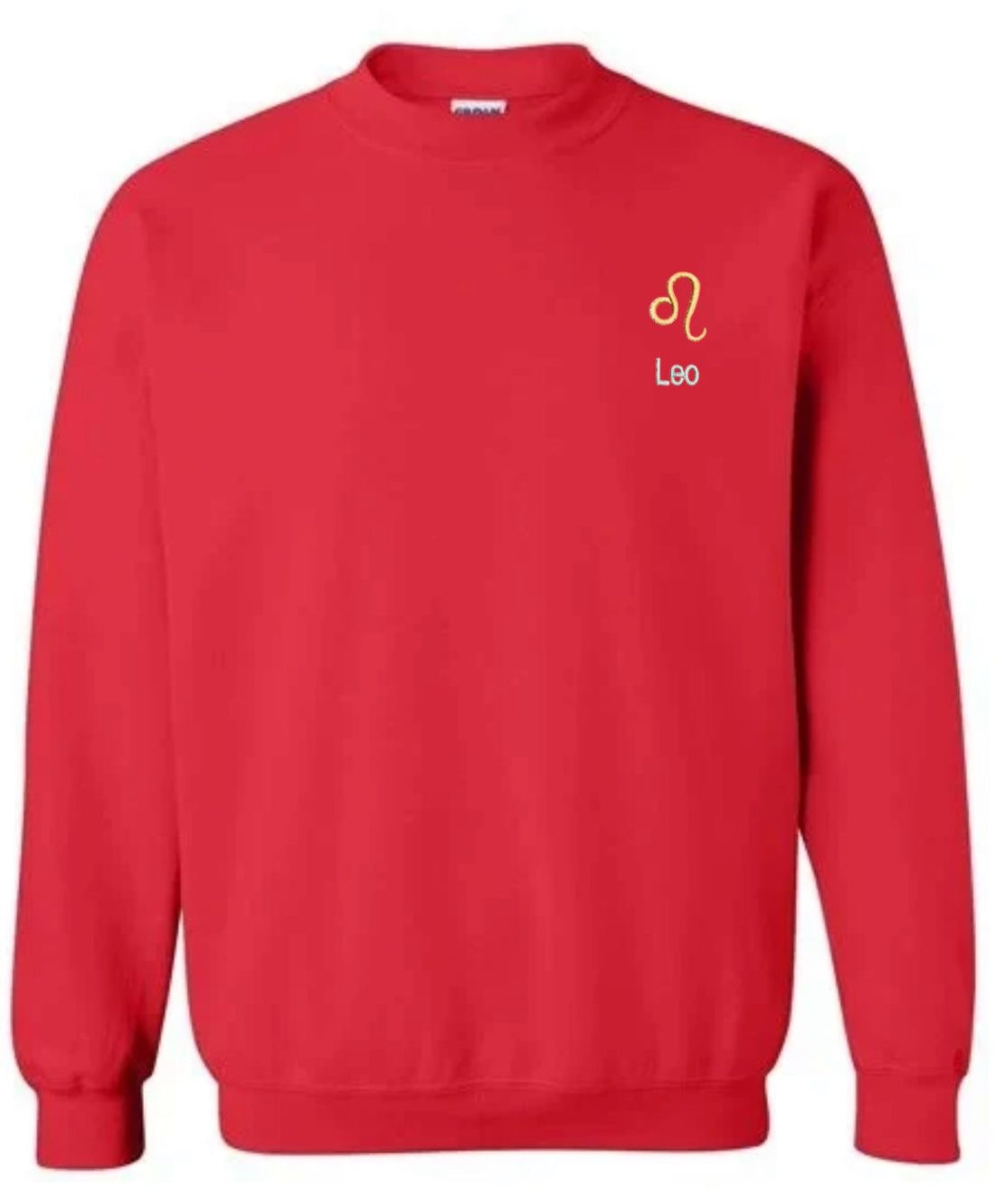 Leo Horescope Embroidery Hoodie
