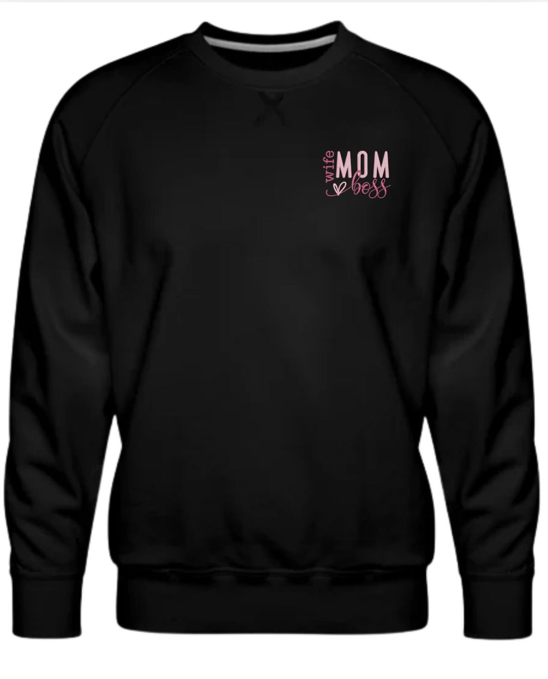 Wife, Mom and Boss Embroidery Design