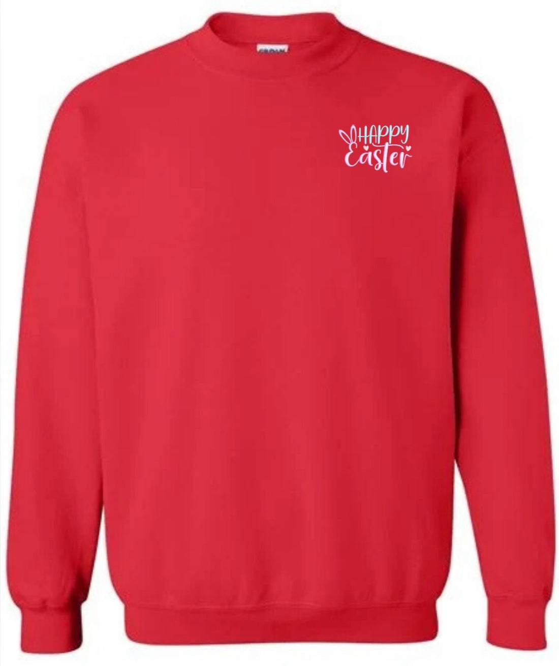 Happy Easter Embroidered Hoodie