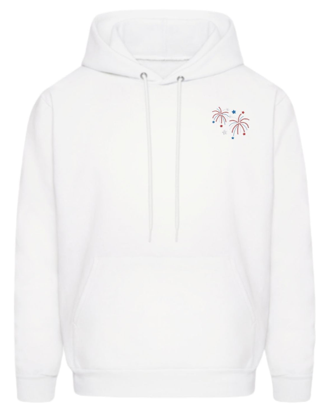 4 of July Fireworks Embroidery Design