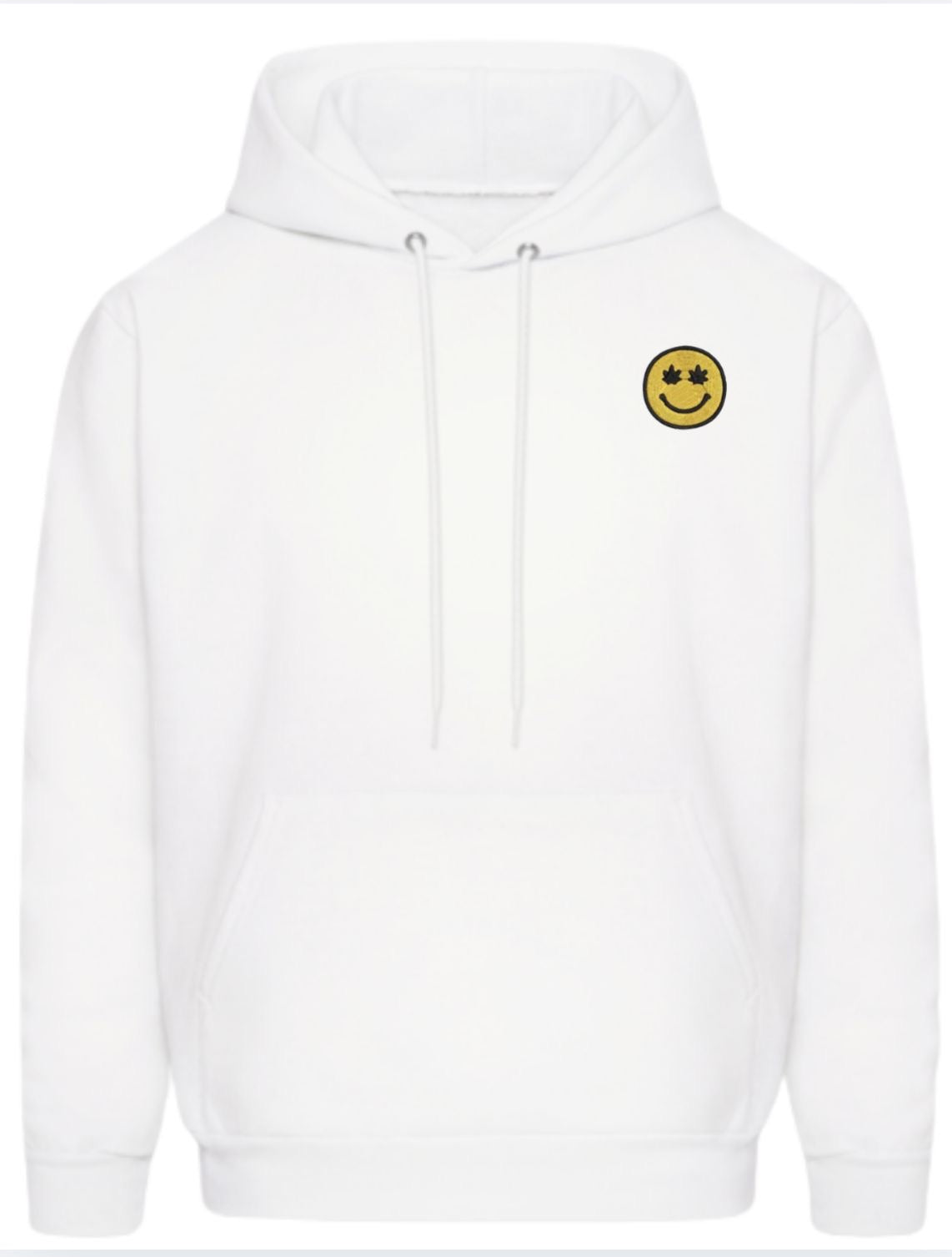 Yellow Smiley Embroidery Design