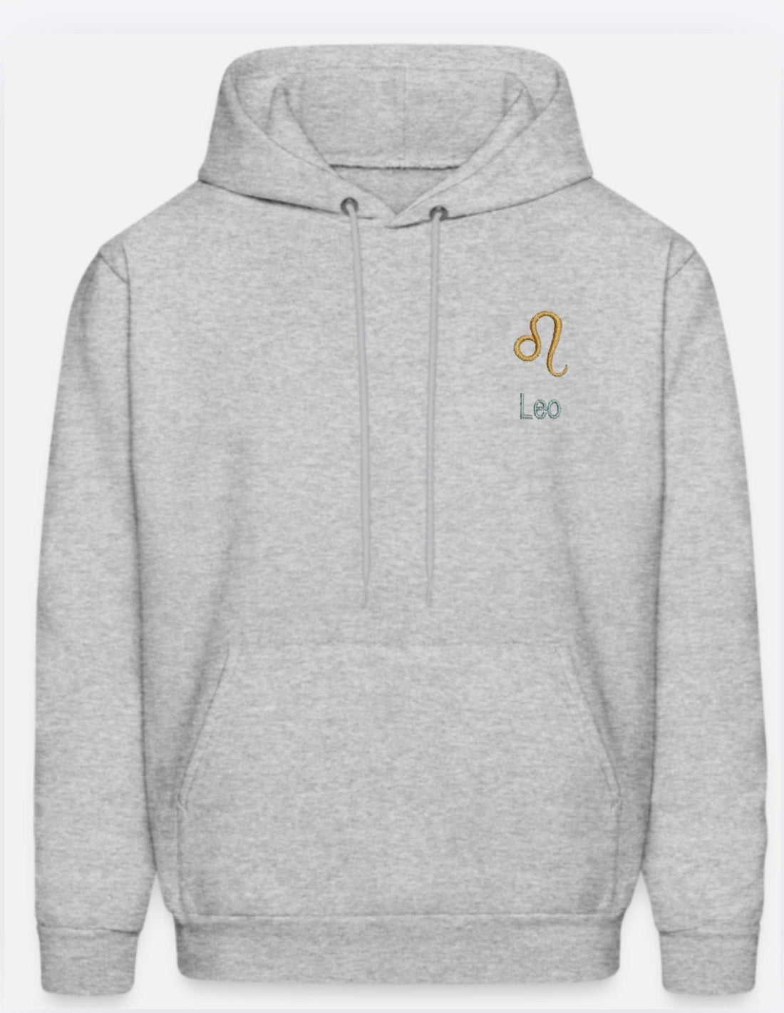 Leo Horescope Embroidery Hoodie