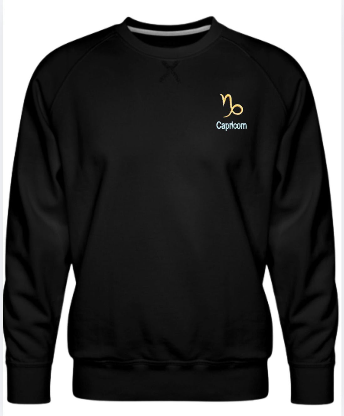 Capricorn Horescope Embroidery Hoodie