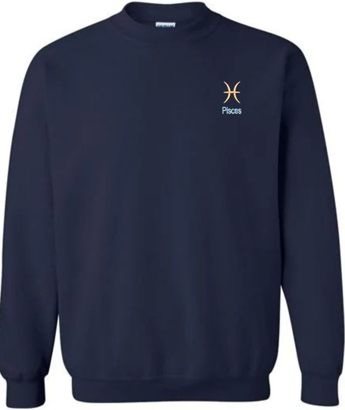 Pisces Horescope Embroidery Hoodie