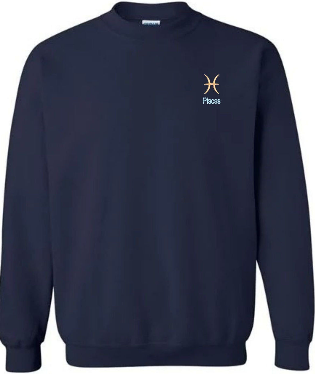 Pisces Horescope Embroidery Hoodie