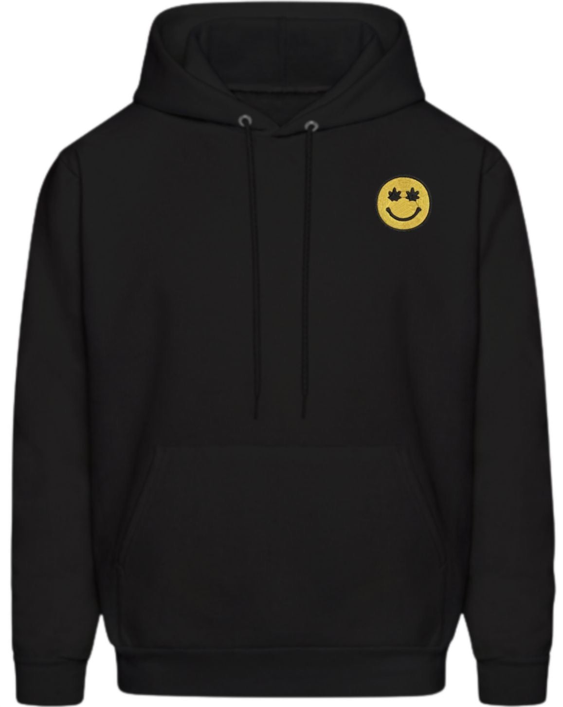 Yellow Smiley Embroidery Design