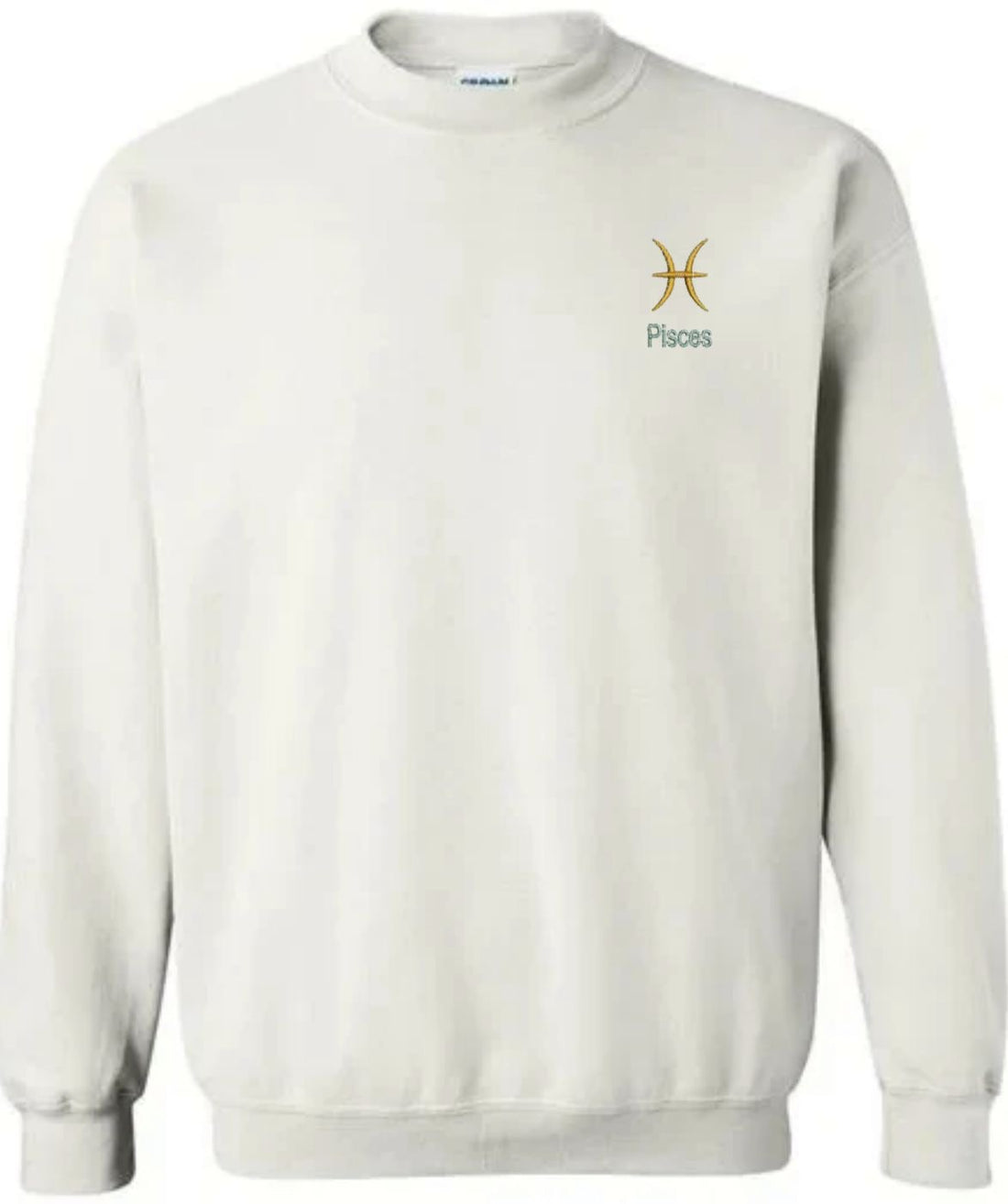 Pisces Horescope Embroidery Hoodie
