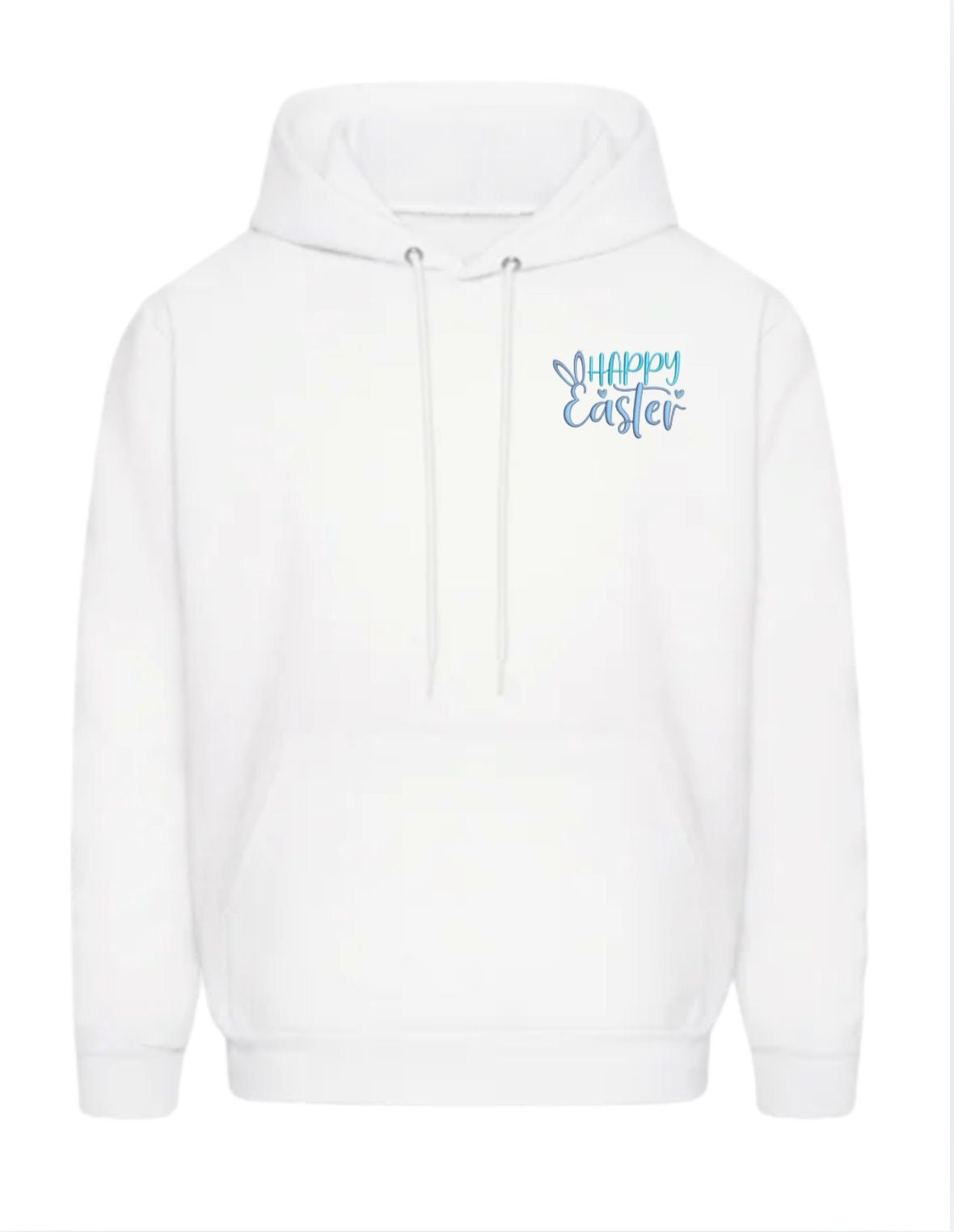 Happy Easter Embroidered Hoodie
