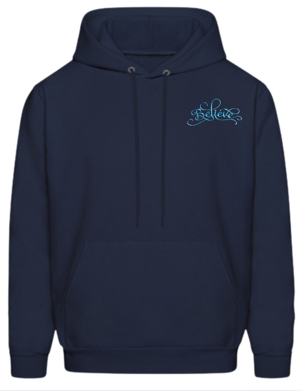 Believe Graphic Design Embroidery