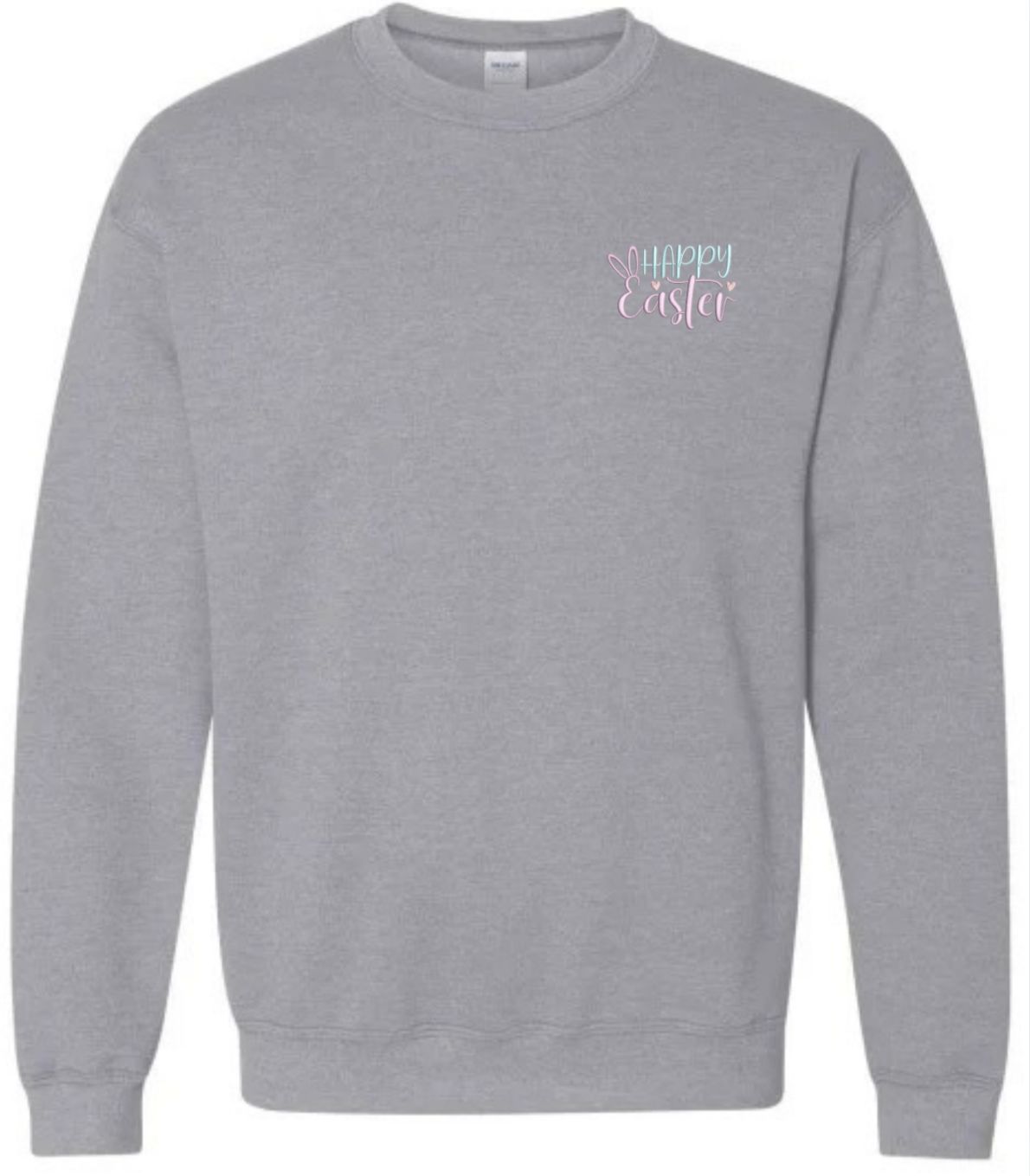 Happy Easter Embroidered Hoodie