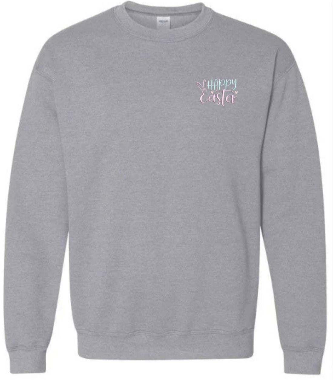 Happy Easter Embroidered Hoodie