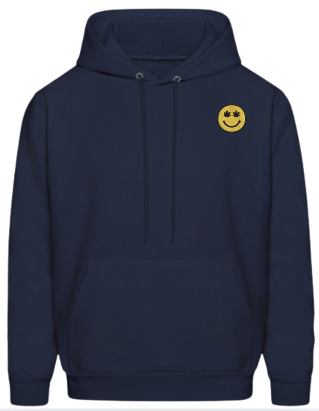 Yellow Smiley Embroidery Design