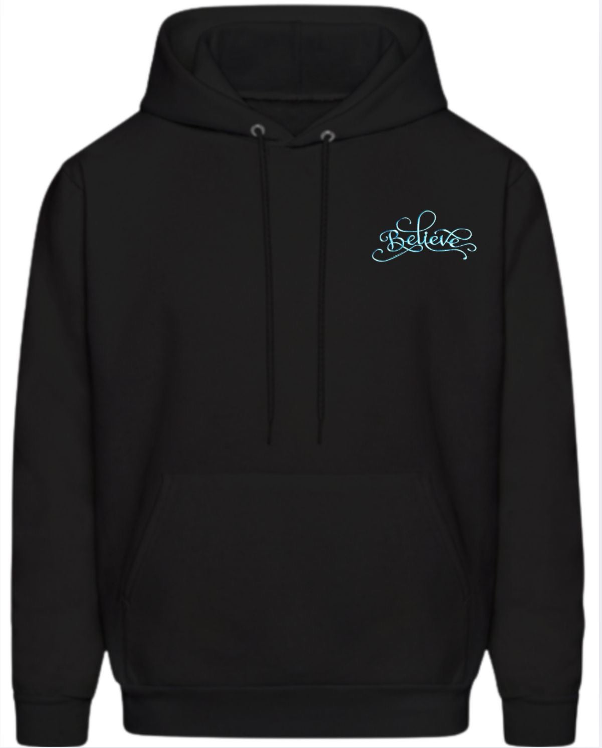 Believe Graphic Design Embroidery