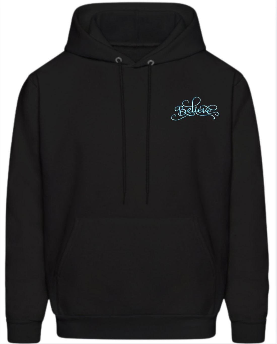 Believe Graphic Design Embroidery
