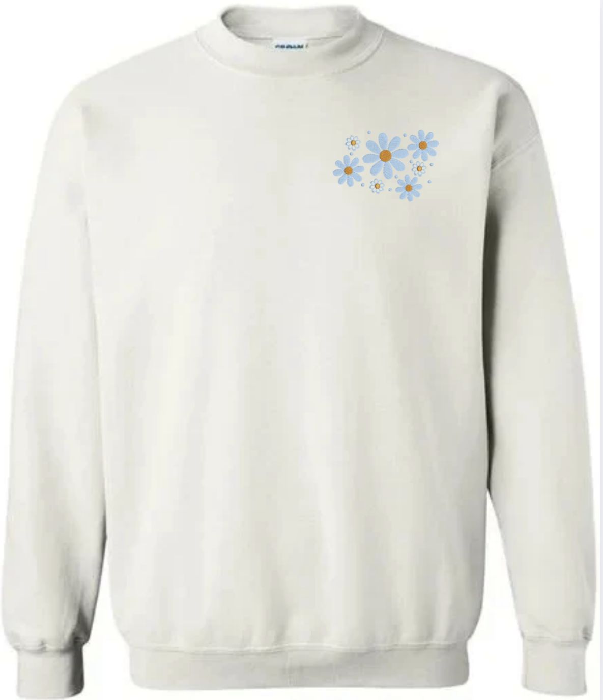 Daisy Flower Embroidery Design