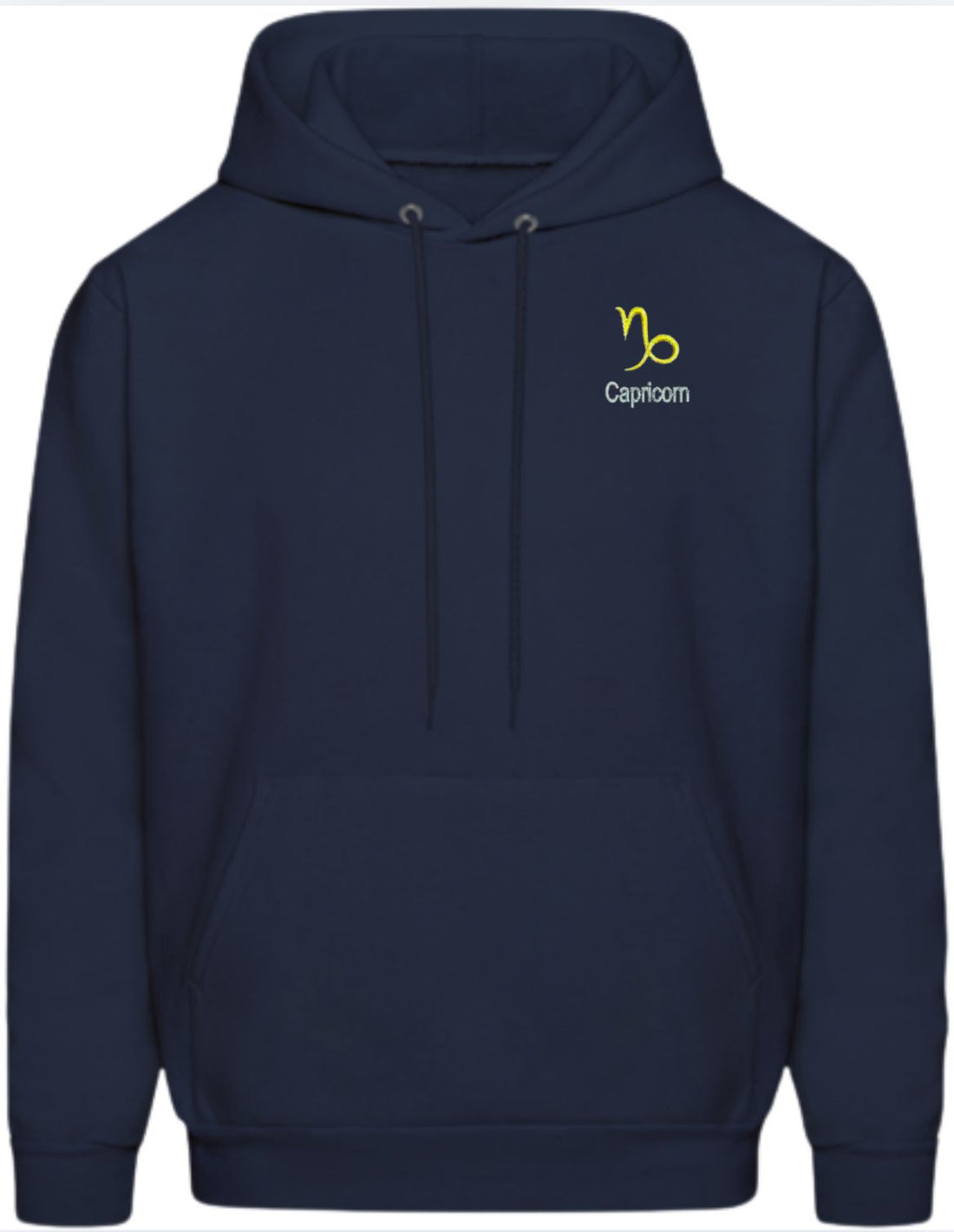 Capricorn Horescope Embroidery Hoodie