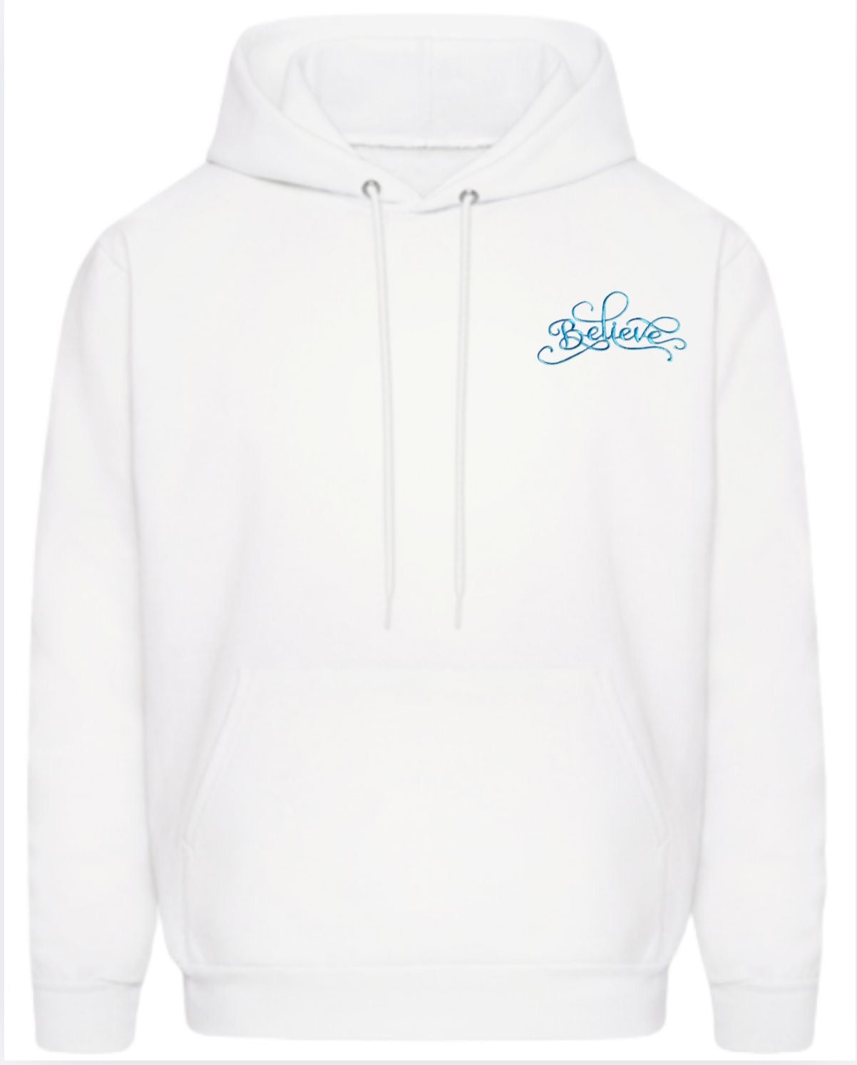Believe Graphic Design Embroidery