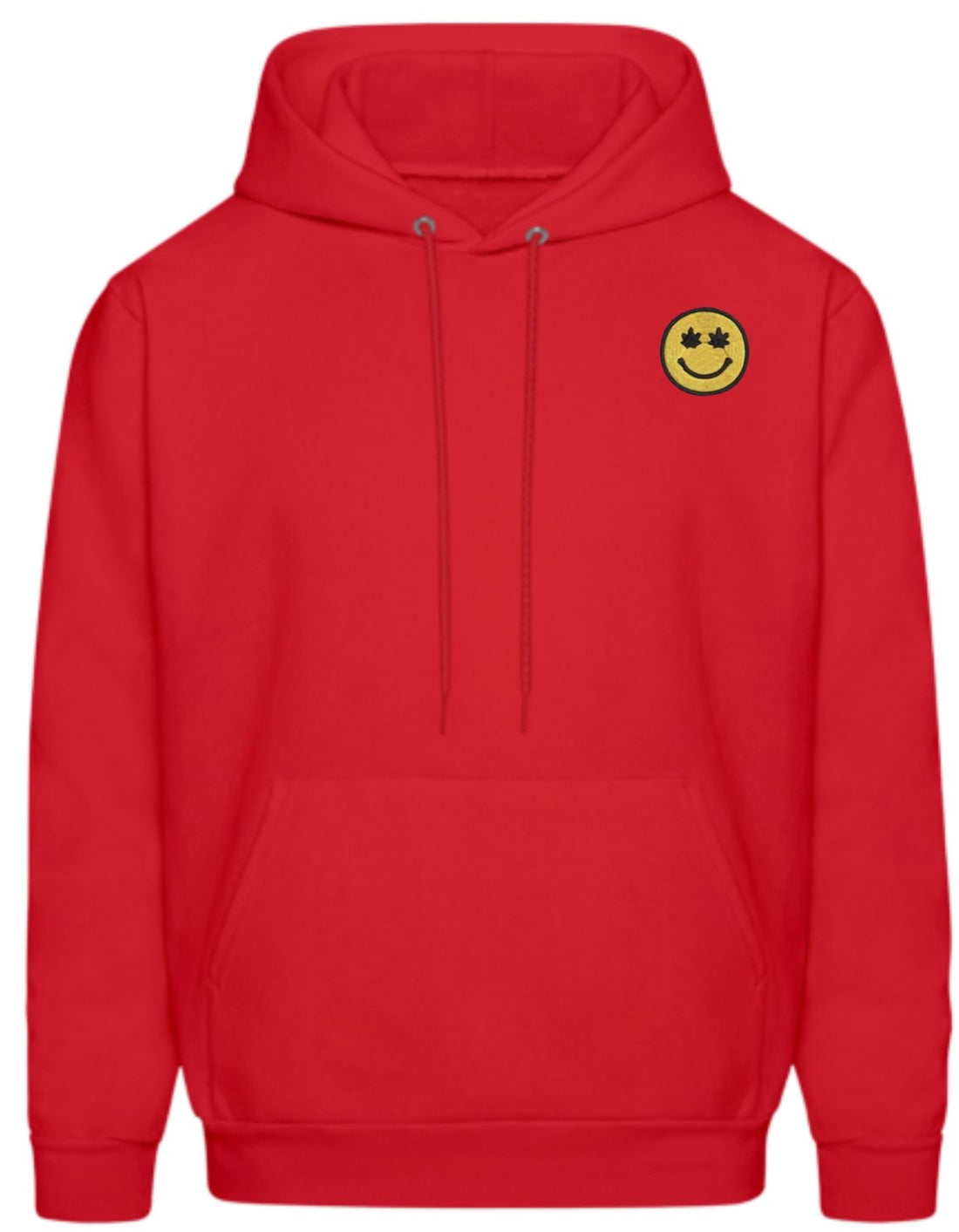 Yellow Smiley Embroidery Design