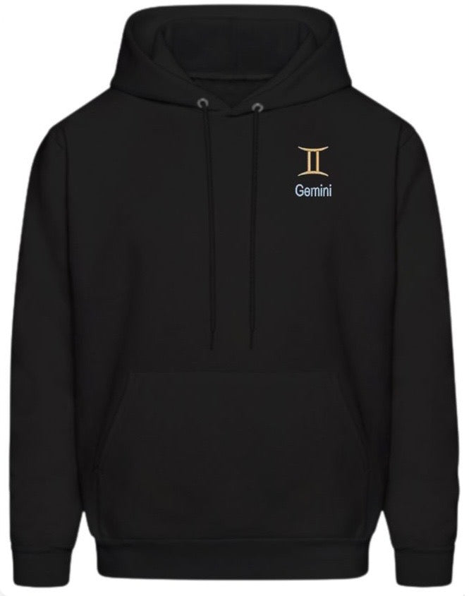 Gemini Horescope Embroidery Hoodie