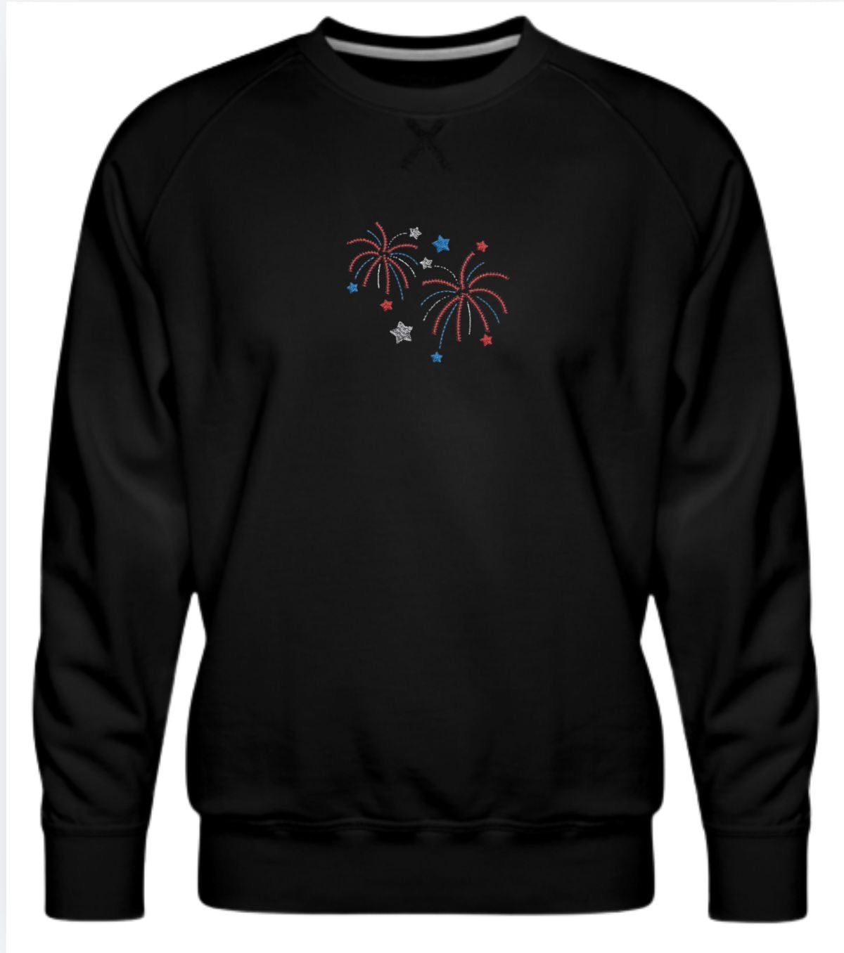 4 of July Fireworks Embroidery Design