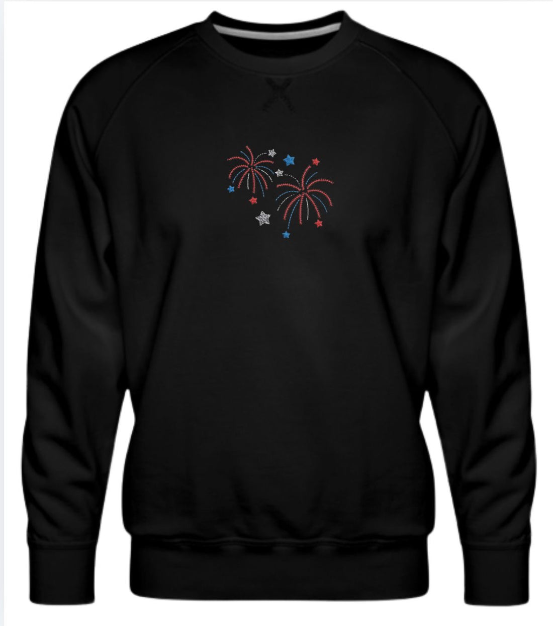 4 of July Fireworks Embroidery Design