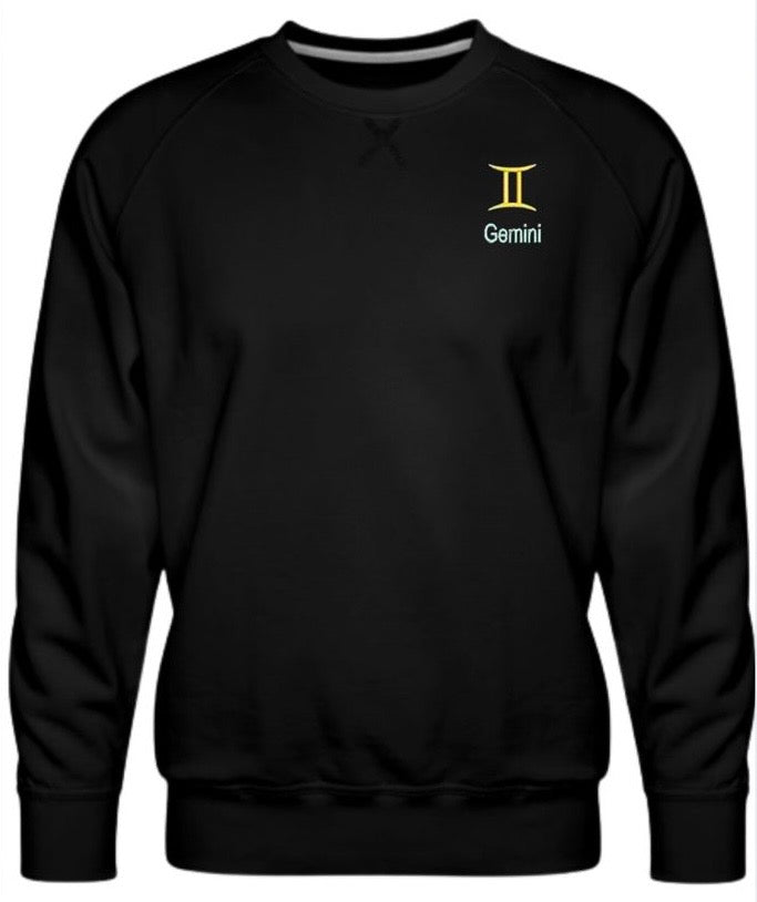 Gemini Horescope Embroidery Hoodie