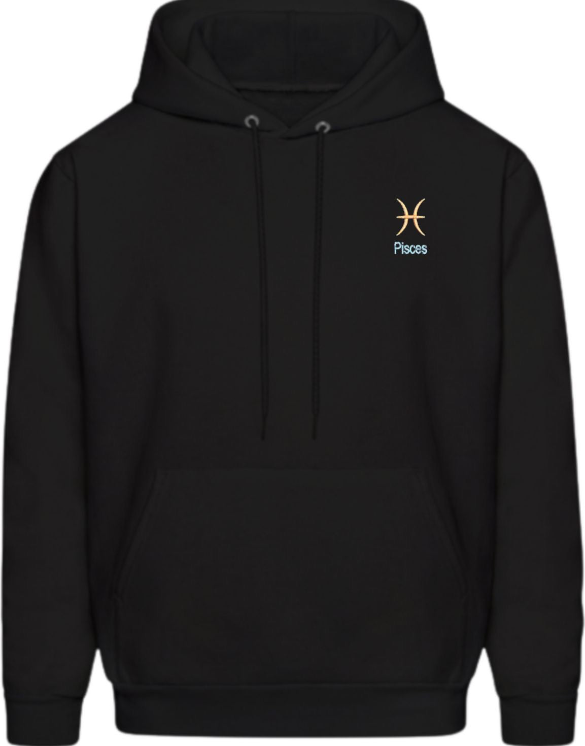 Pisces Horescope Embroidery Hoodie