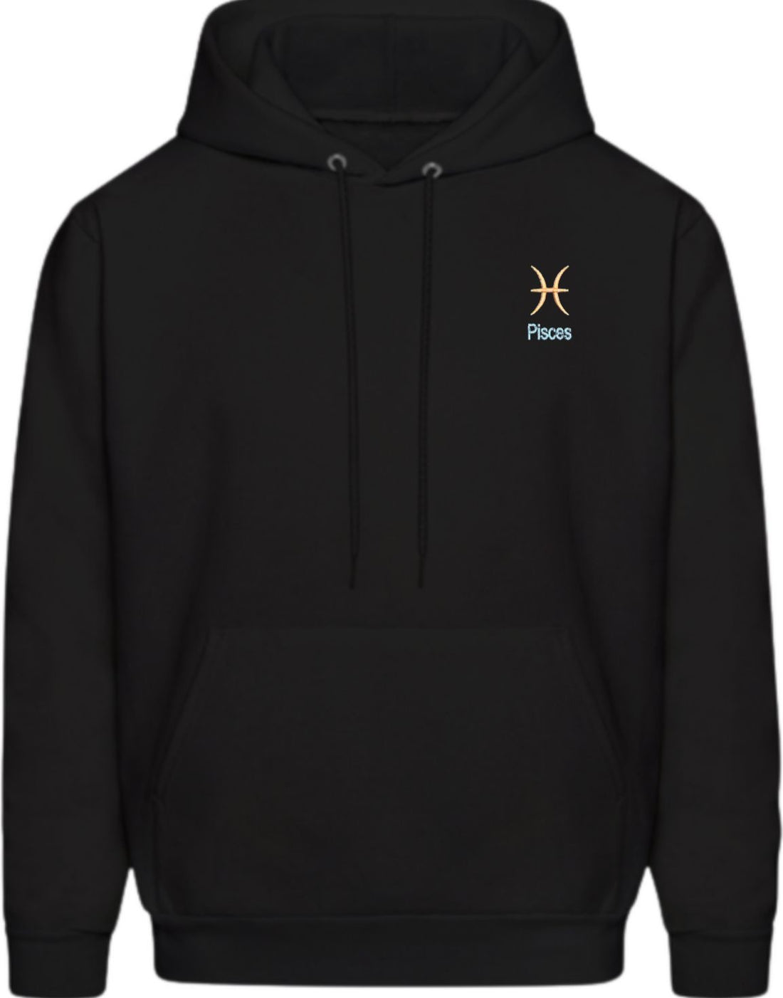 Pisces Horescope Embroidery Hoodie