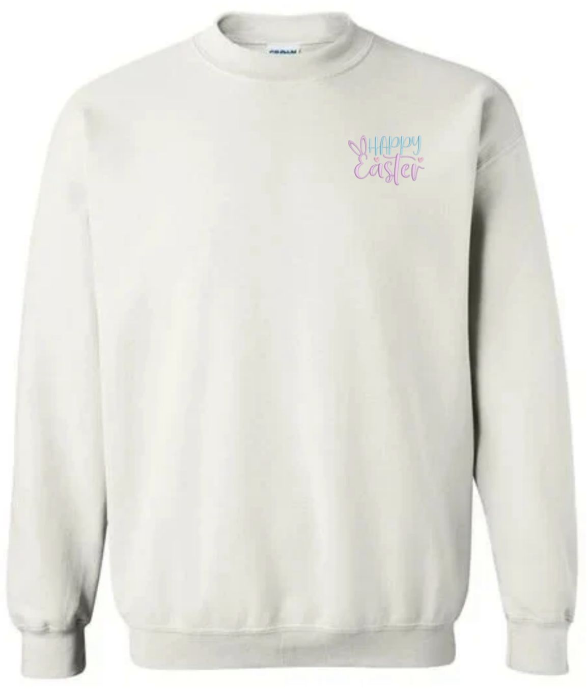 Happy Easter Embroidered Hoodie