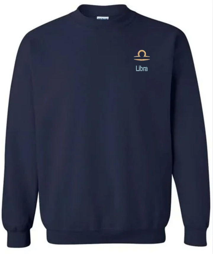 Libra Horescope Embroidery Hoodie