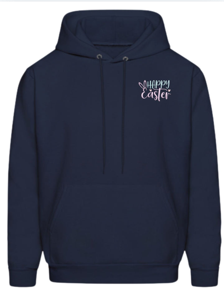 Happy Easter Embroidered Hoodie