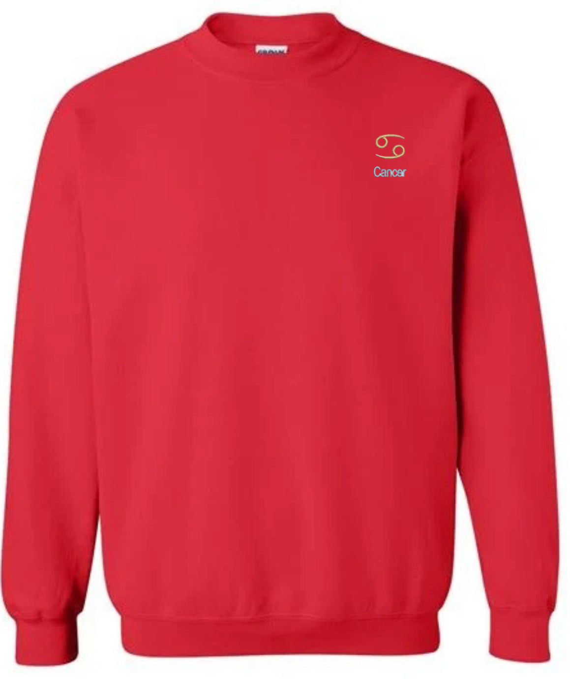 Cancer Horescope Embroidery Hoodie