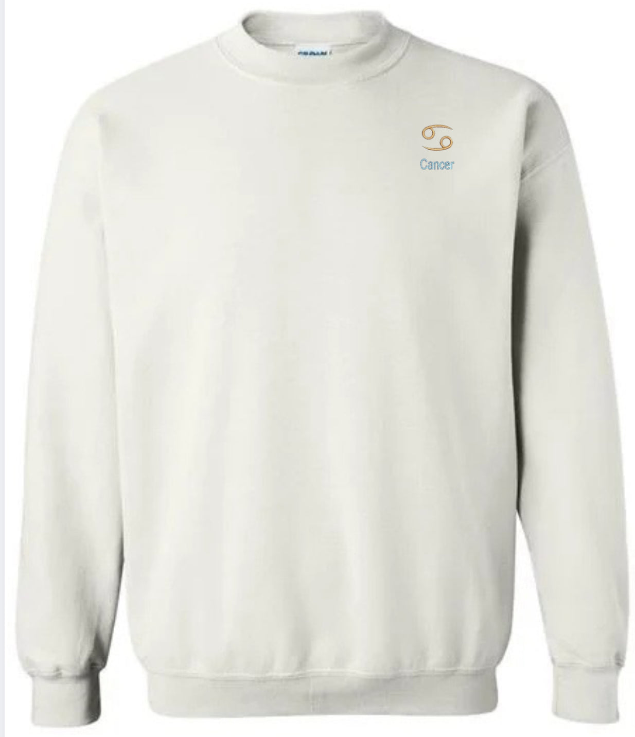 Cancer Horescope Embroidery Hoodie