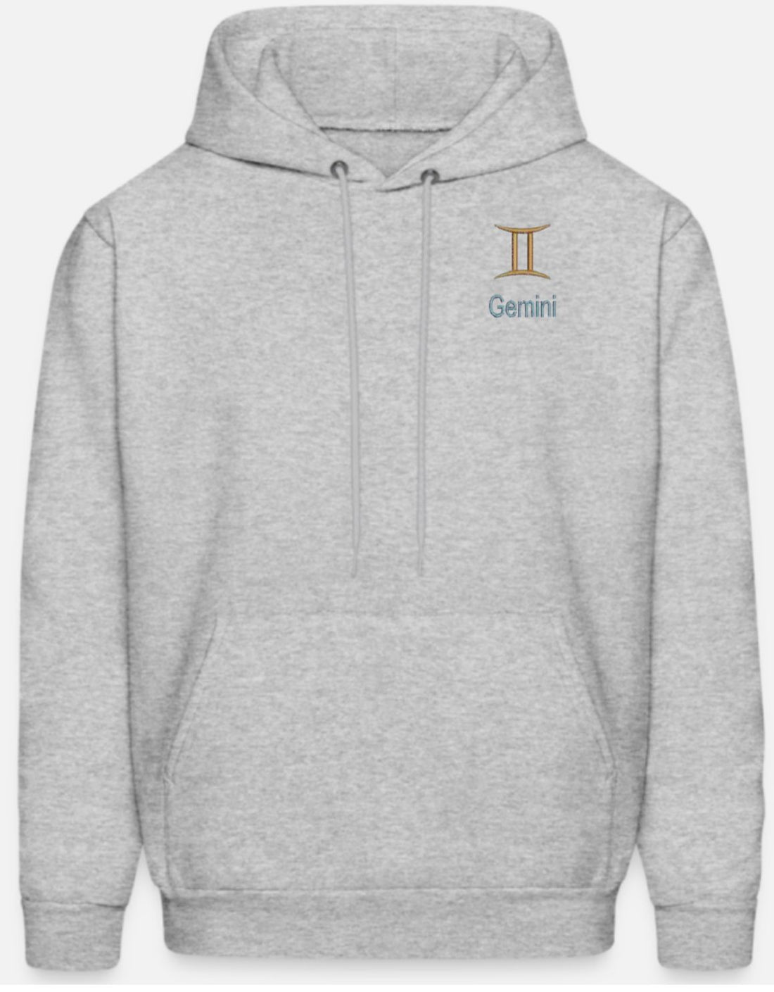 Gemini Horescope Embroidery Hoodie