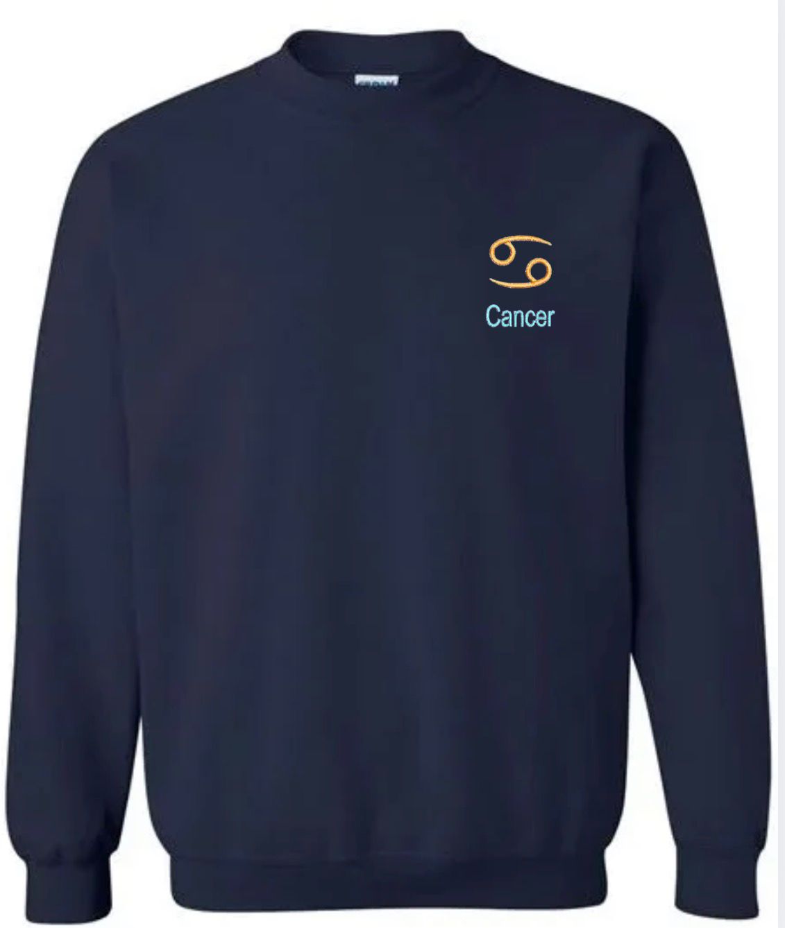Cancer Horescope Embroidery Hoodie