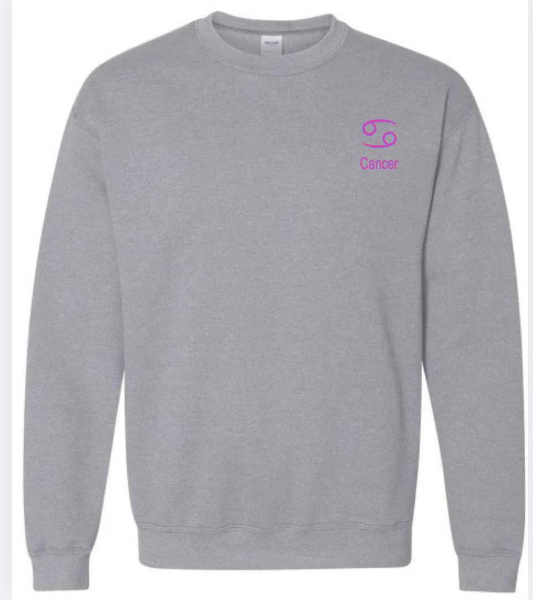 Cancer Horescope Embroidery Hoodie