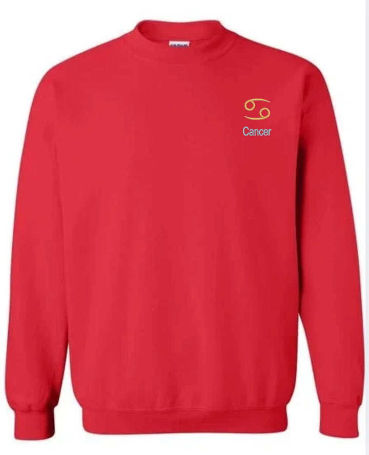 Cancer Horescope Embroidery Hoodie