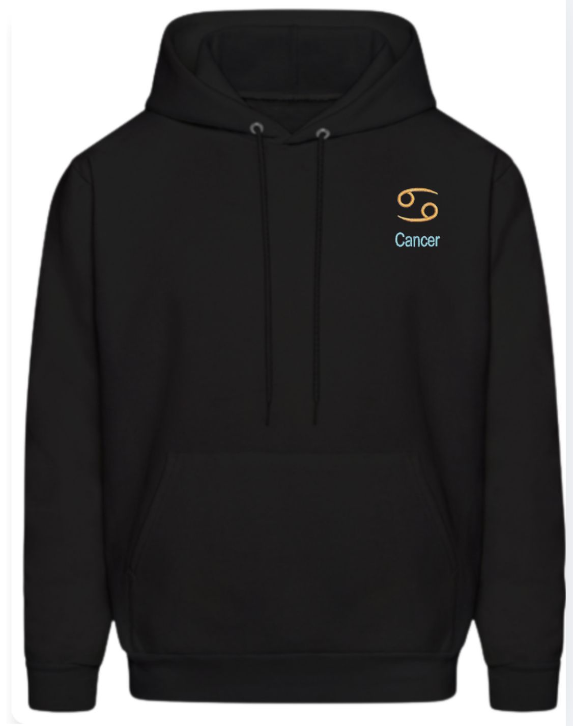 Cancer Horescope Embroidery Hoodie
