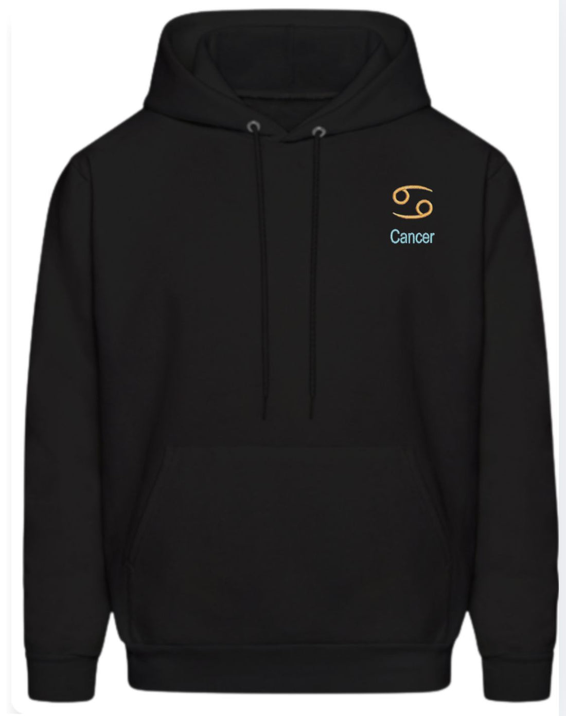 Cancer Horescope Embroidery Hoodie