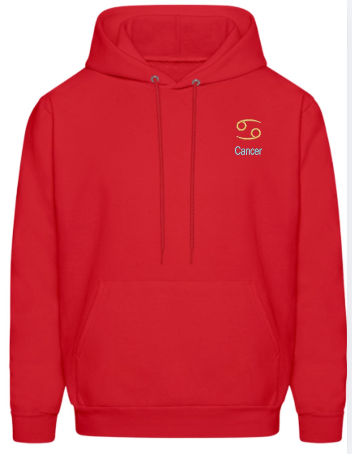 Cancer Horescope Embroidery Hoodie