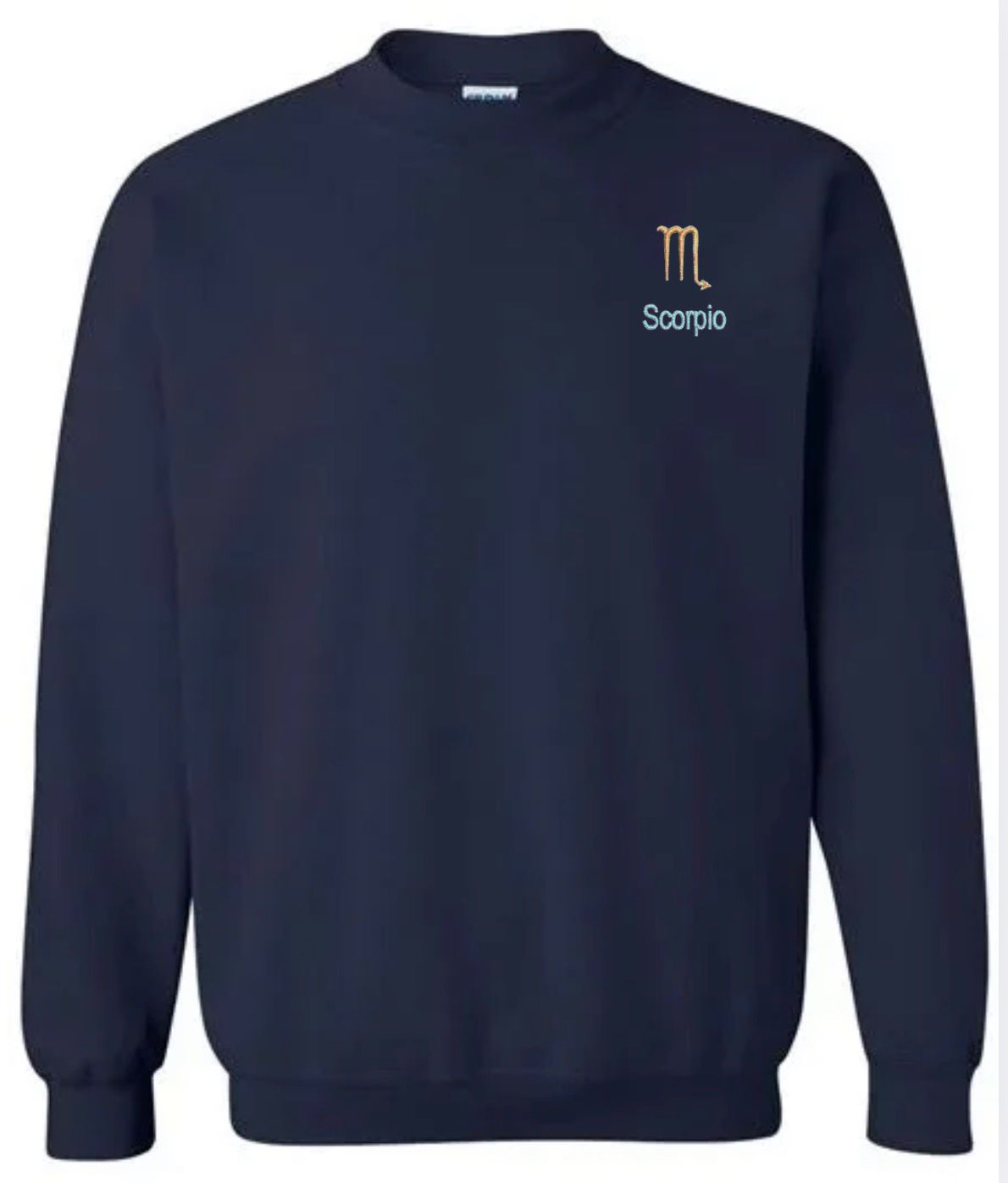 Scorpio Horescope Embroidery Hoodie