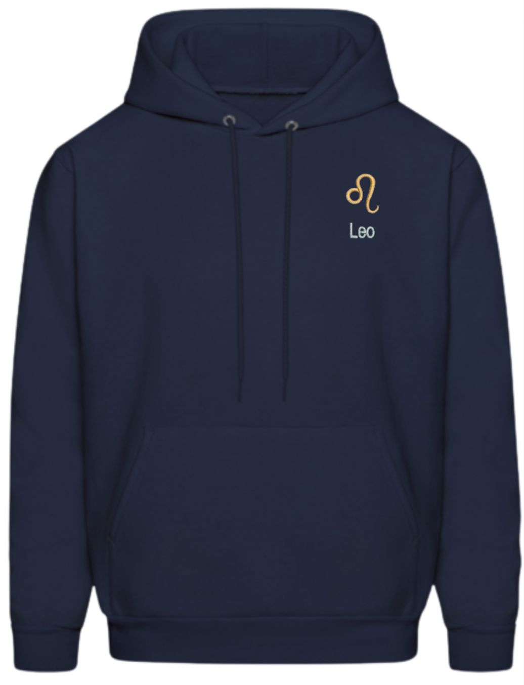 Leo Horescope Embroidery Hoodie