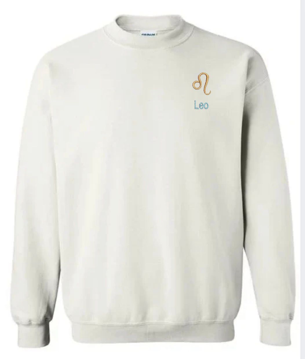 Leo Horescope Embroidery Hoodie