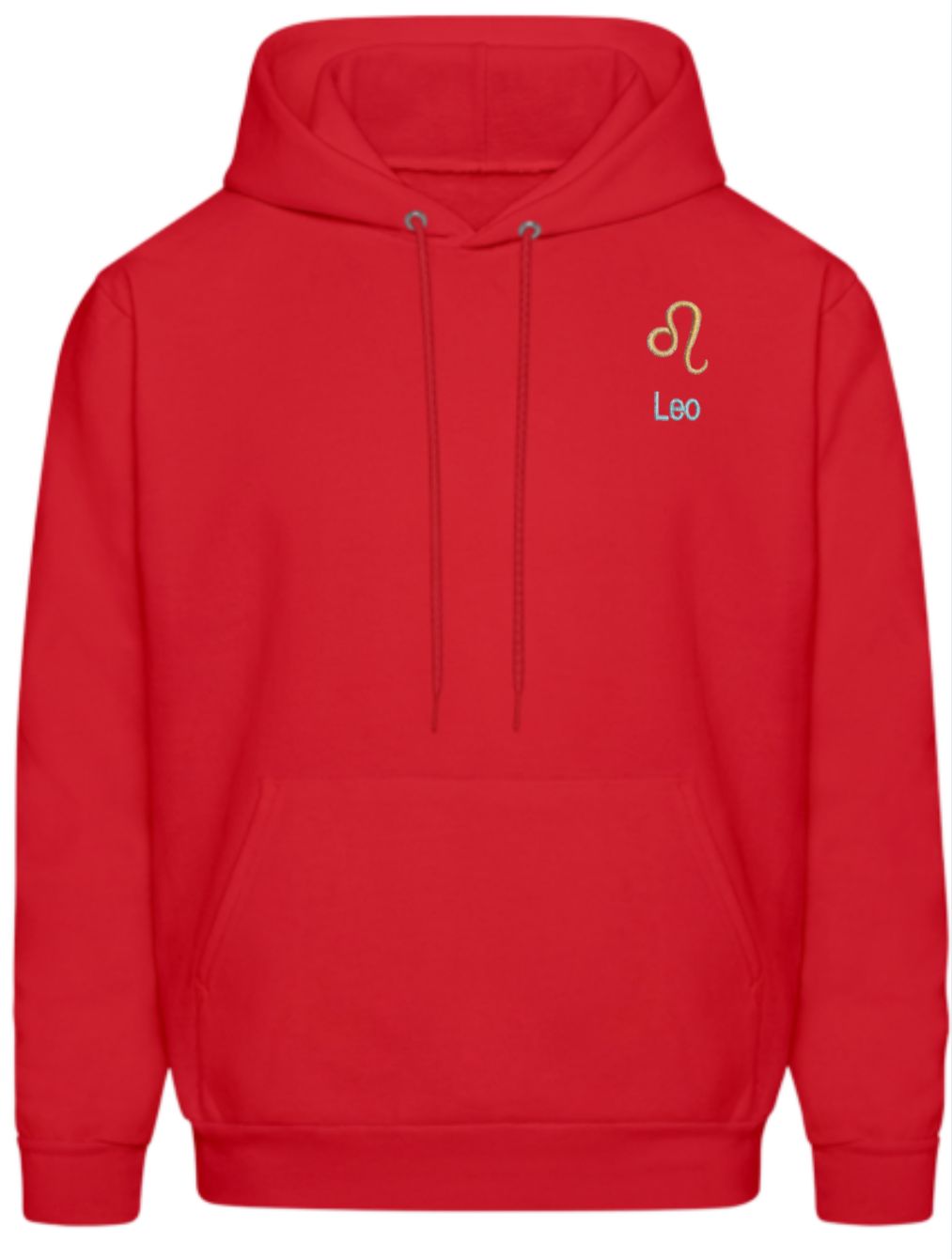 Leo Horescope Embroidery Hoodie
