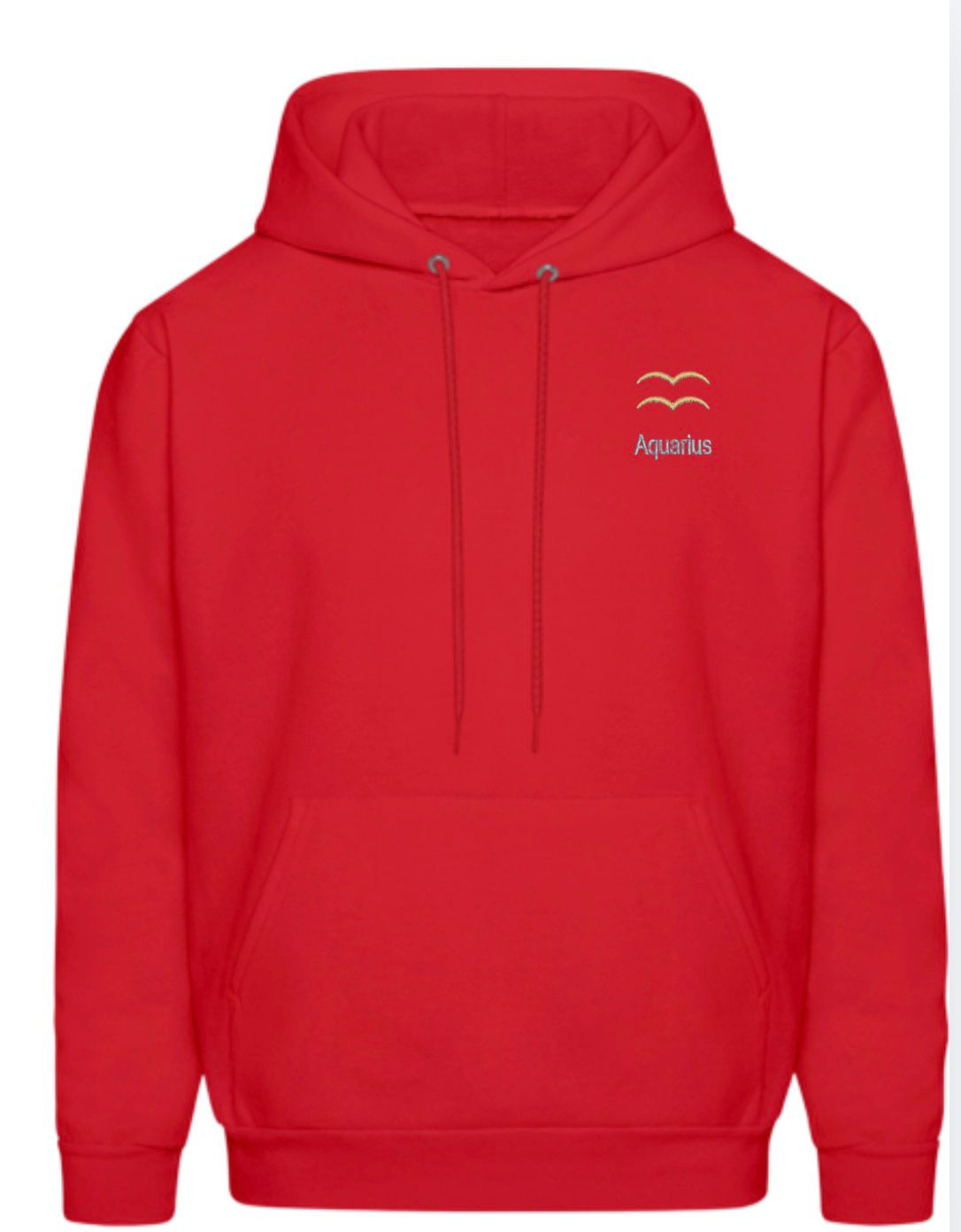 Aquarius Horescope Embroidery Hoodie